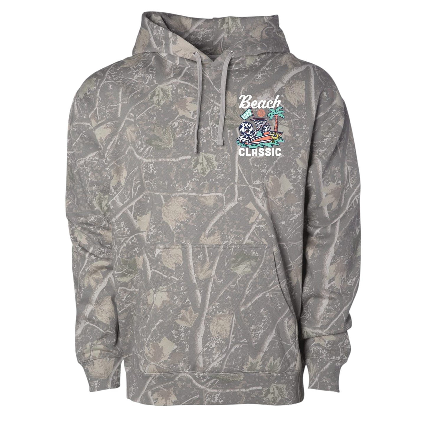 Beach Classic 2025 Boat Hoodie Camo All Sizes
