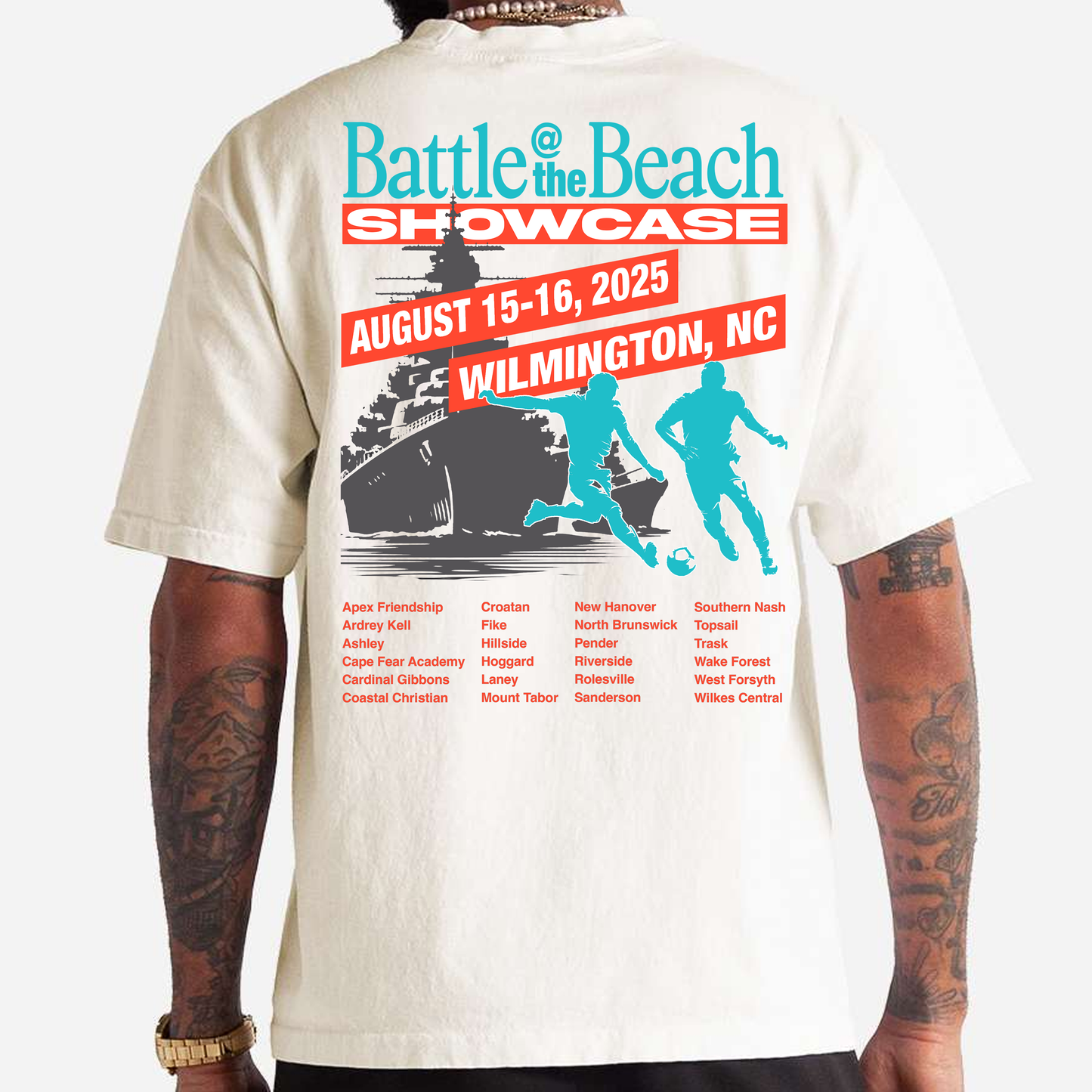 Battle at the Beach Heavyweight Surf Tee