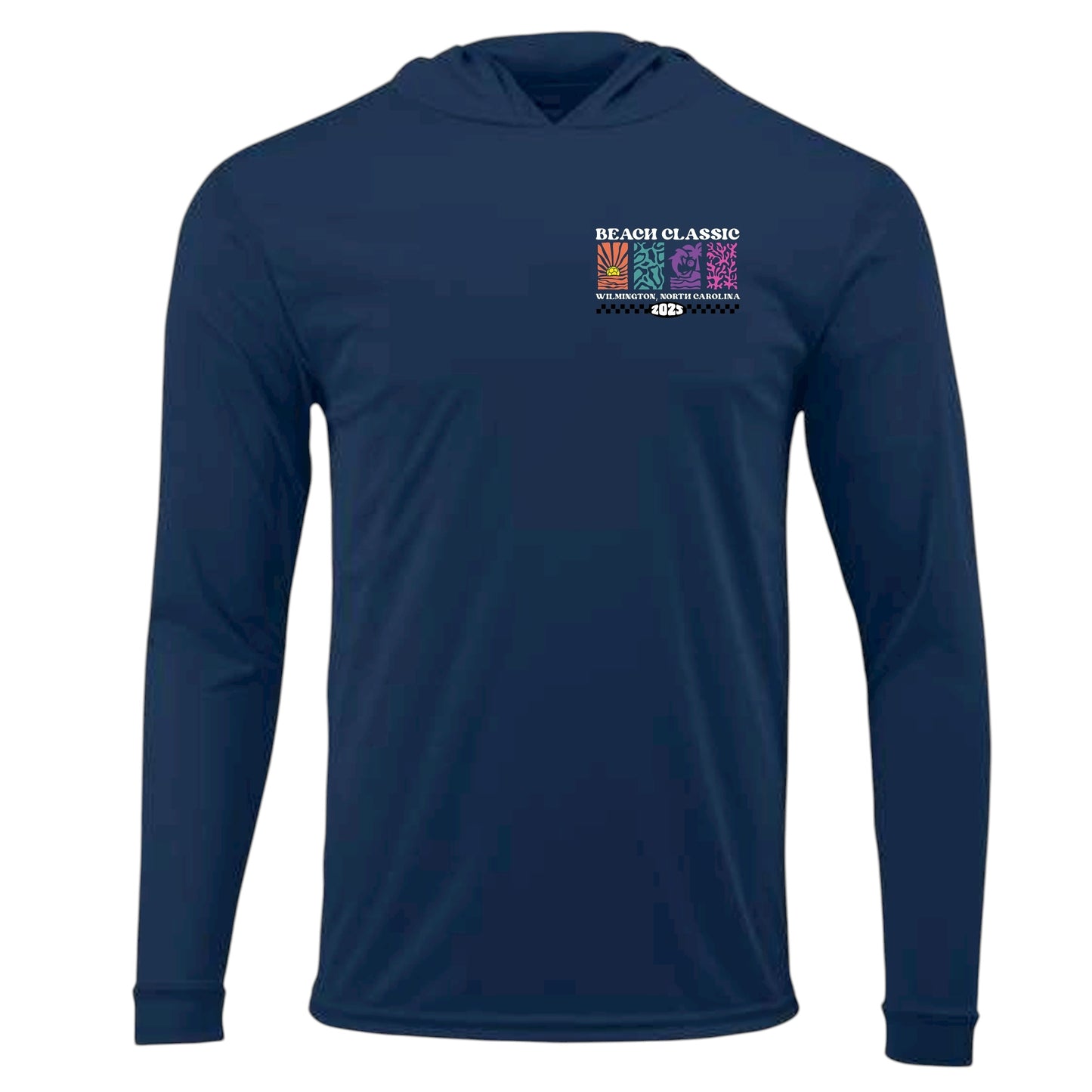 Beach Classic 2025 UPF Performance Hooded Tee All Sizes