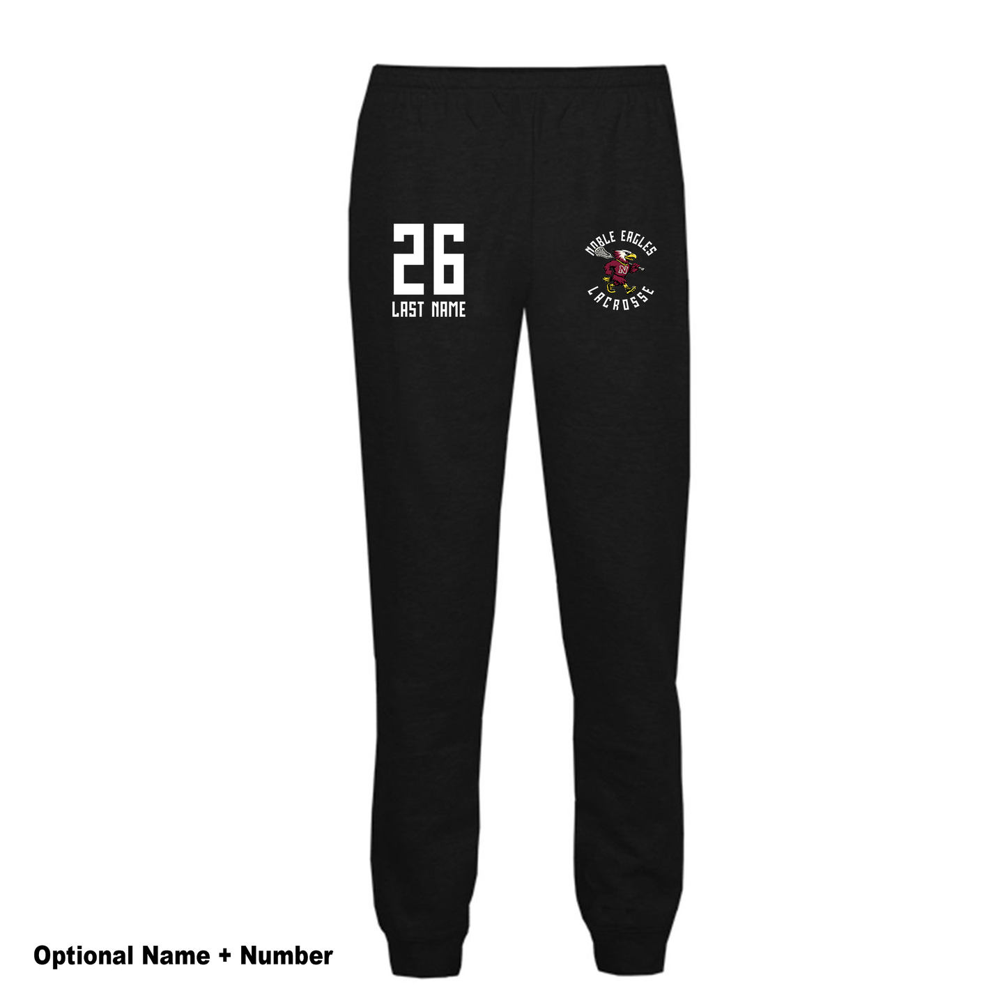 Noble Lacrosse Cuffed Sweatpants w Pockets