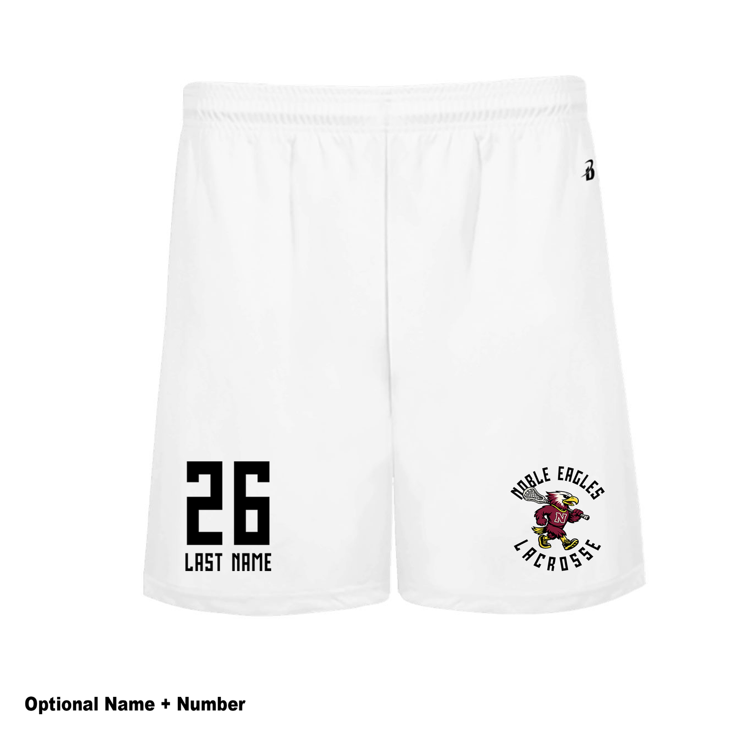 Noble Lacrosse 5' Shorts w Pockets
