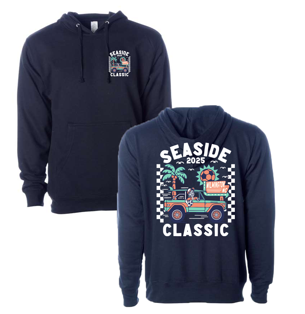 Seaside Classic 2025 Bronco Hoodie - Unisex Adult