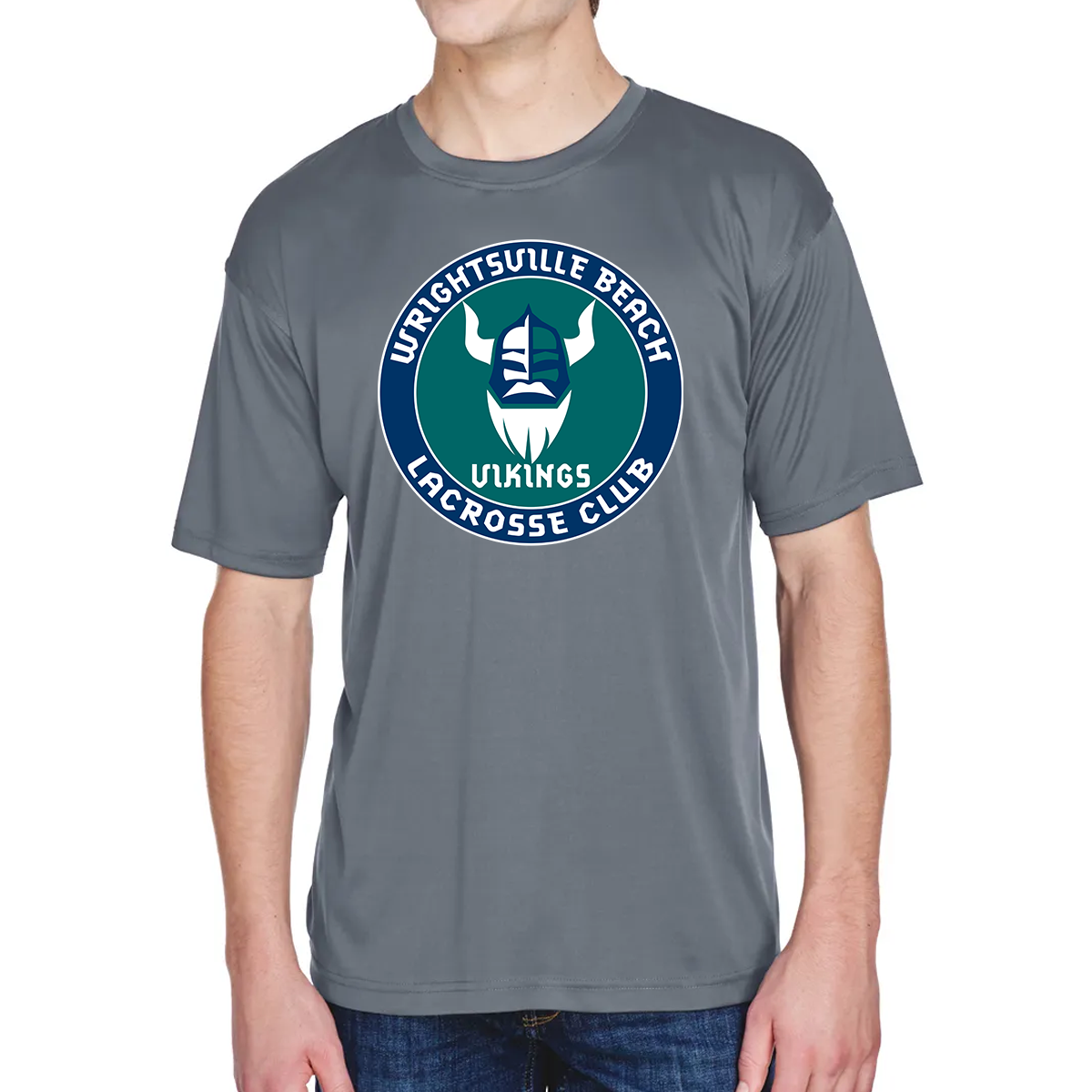 Wrightsville Beach Vikings Lacrosse Performance Dri Fit Tee