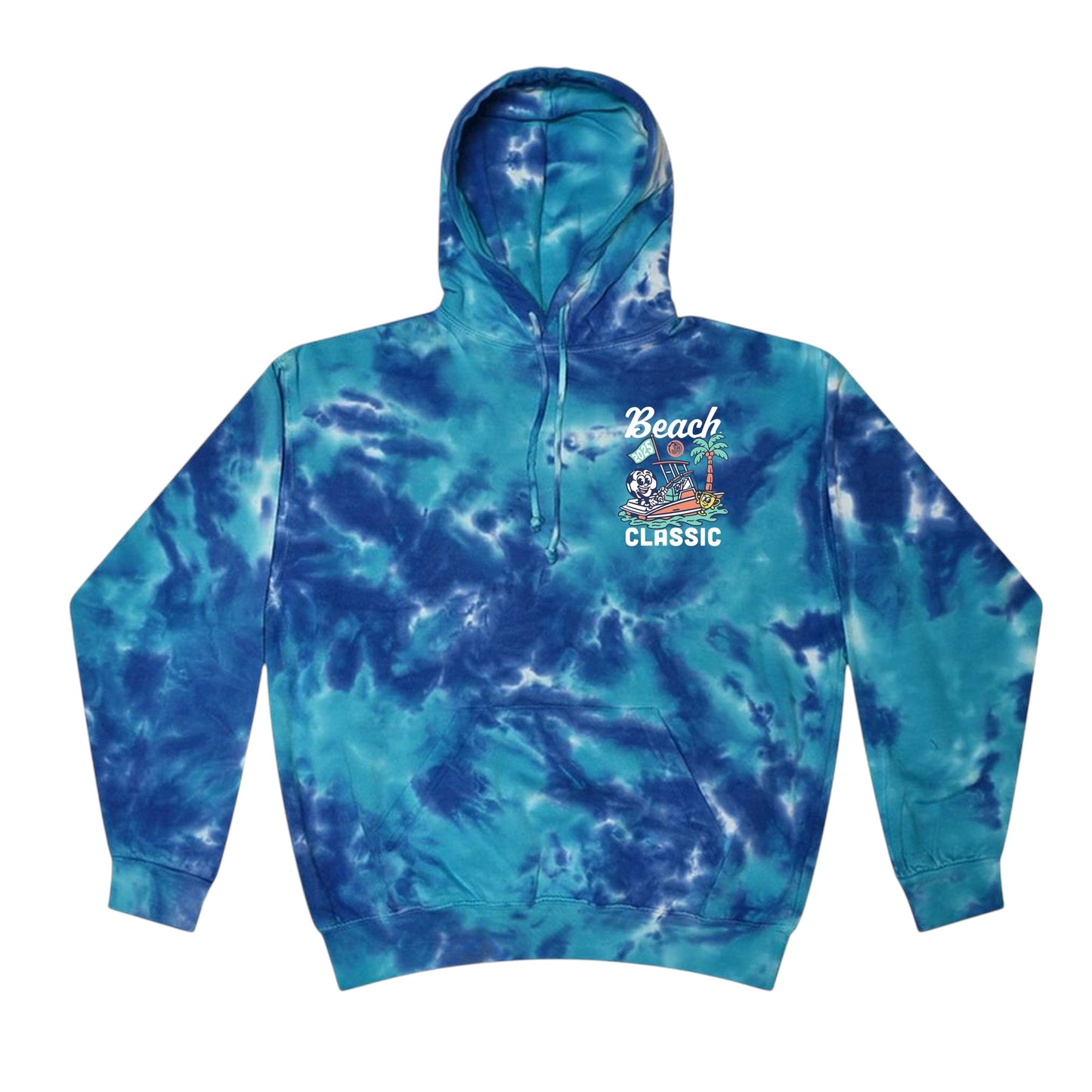 Beach Classic 2025 Boat Hoodie Tie Dye All Sizes