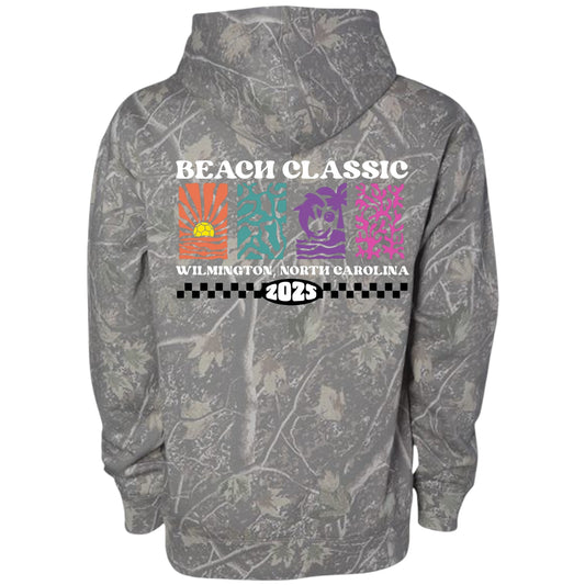 Beach Classic 2025 Stamp Hoodie Camo All Sizes