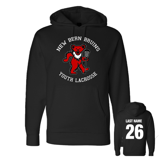 New Bern Bruins Dancing Bear Hoodie