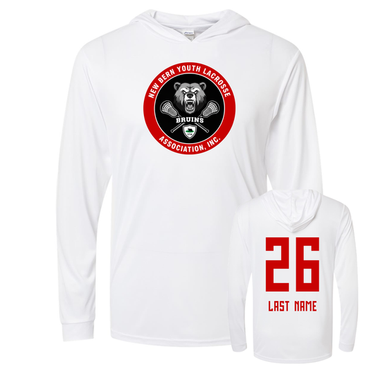 New Bern Bruins UPF Performance Hoodie