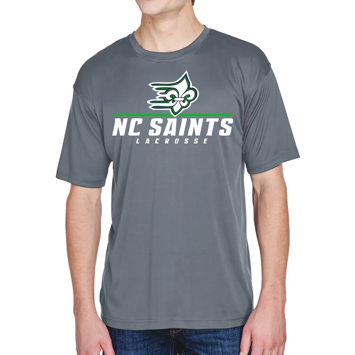 NC Saints Performance Dri Fit Short Sleeve Tee