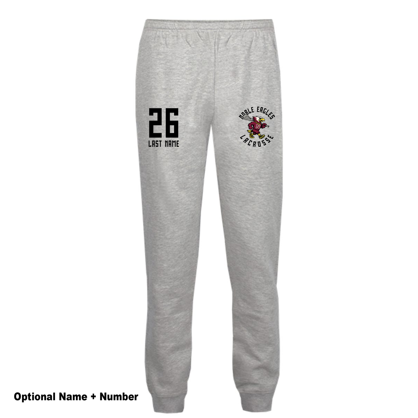 Noble Lacrosse Cuffed Sweatpants w Pockets
