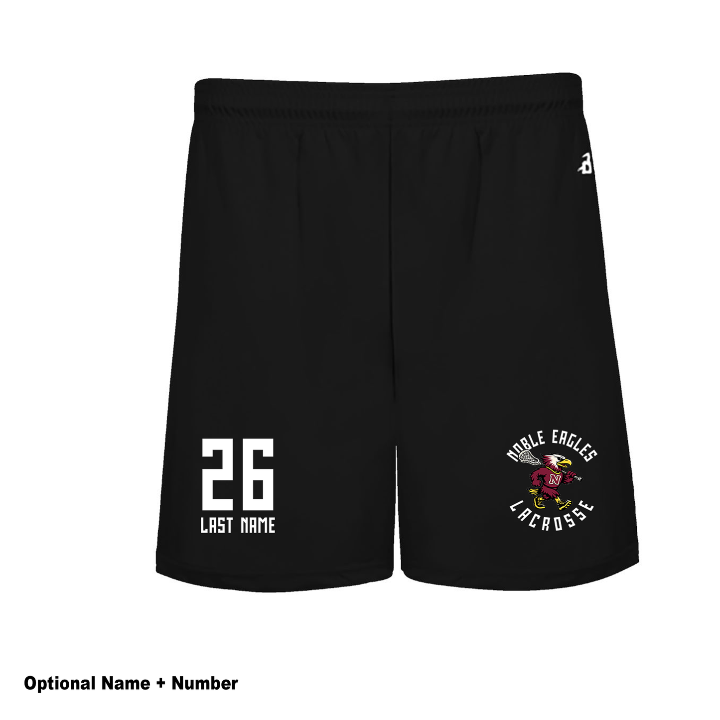Noble Lacrosse 5' Shorts w Pockets