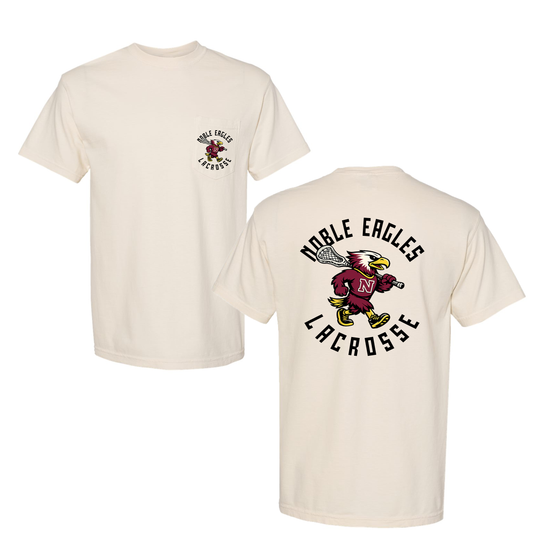 Noble Lacrosse Comfort Colors Pocket Tee