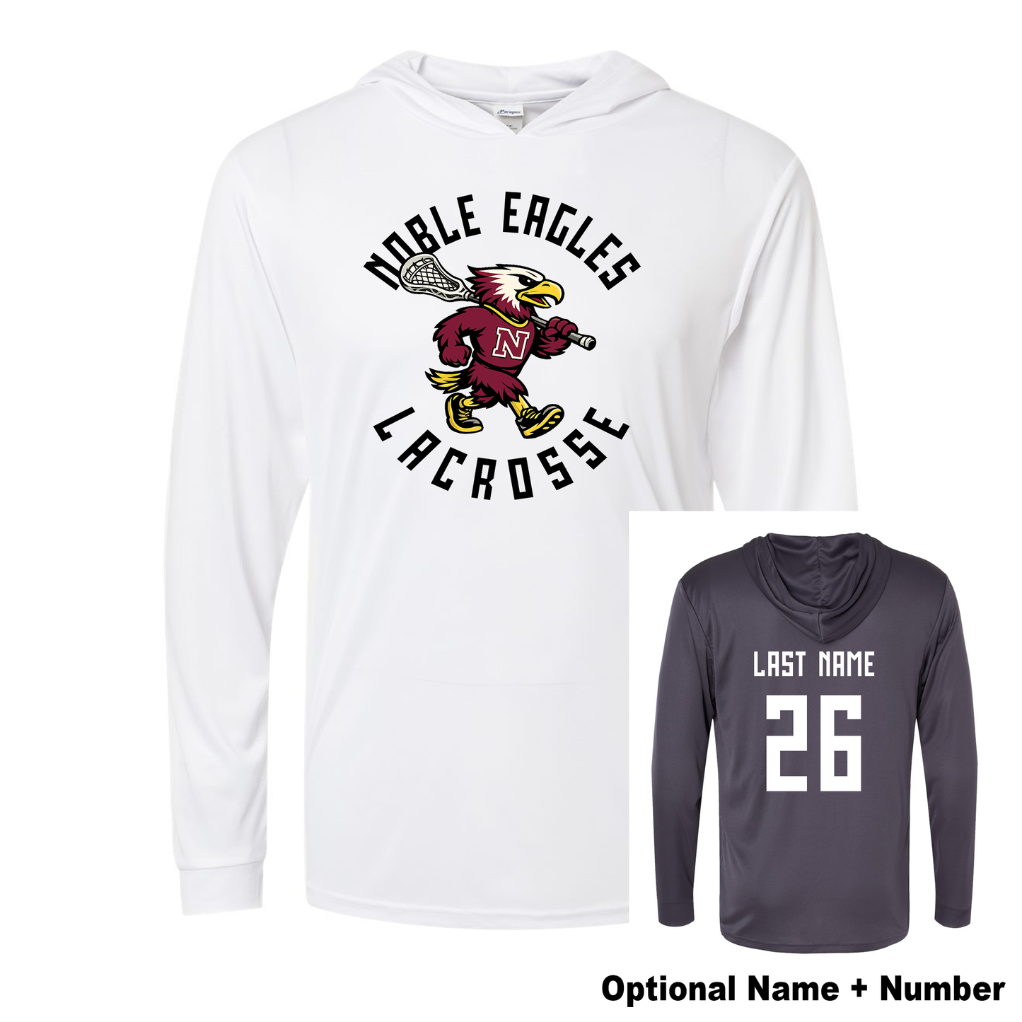 Noble Lacrosee UPF Performance Hoodie