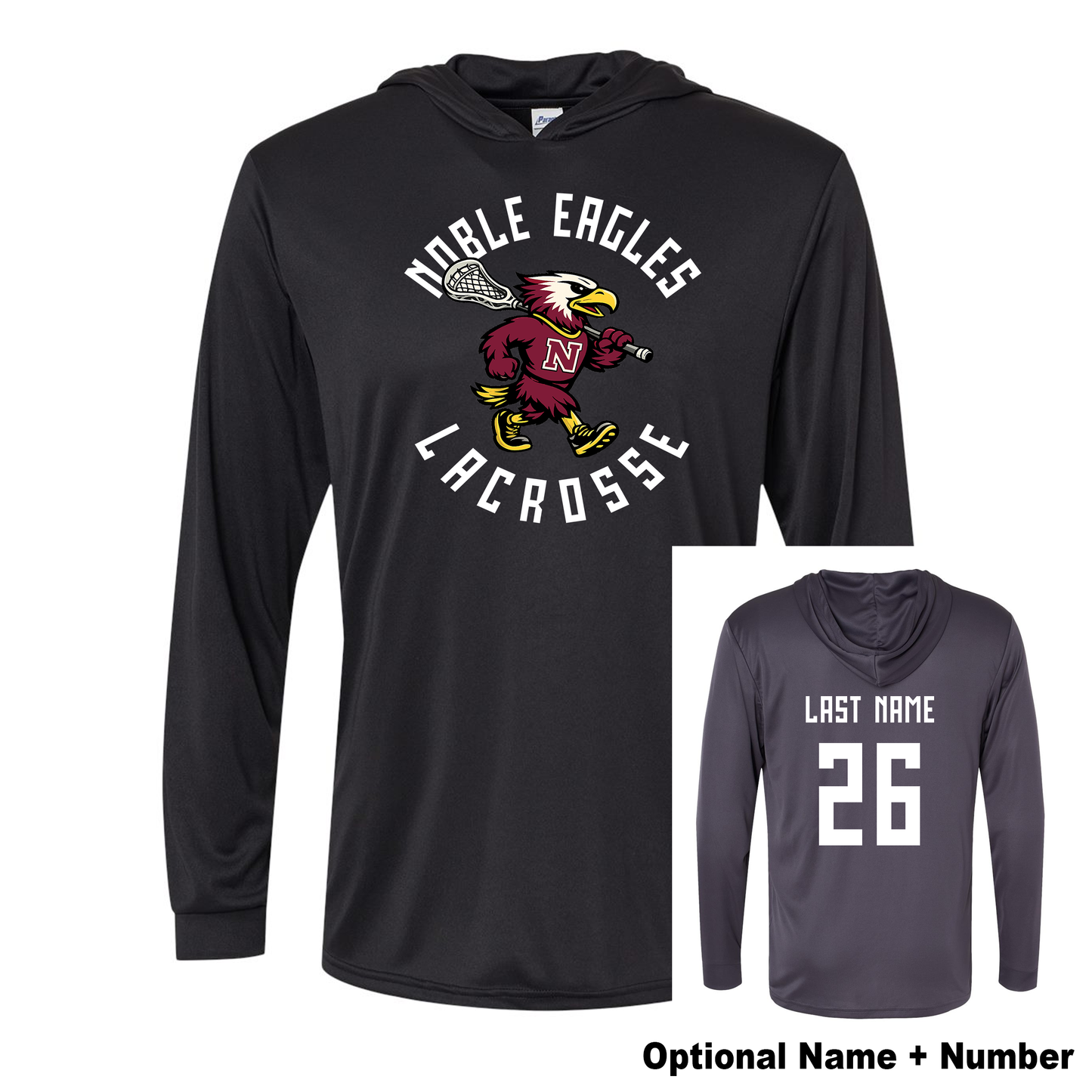 Noble Lacrosee UPF Performance Hoodie