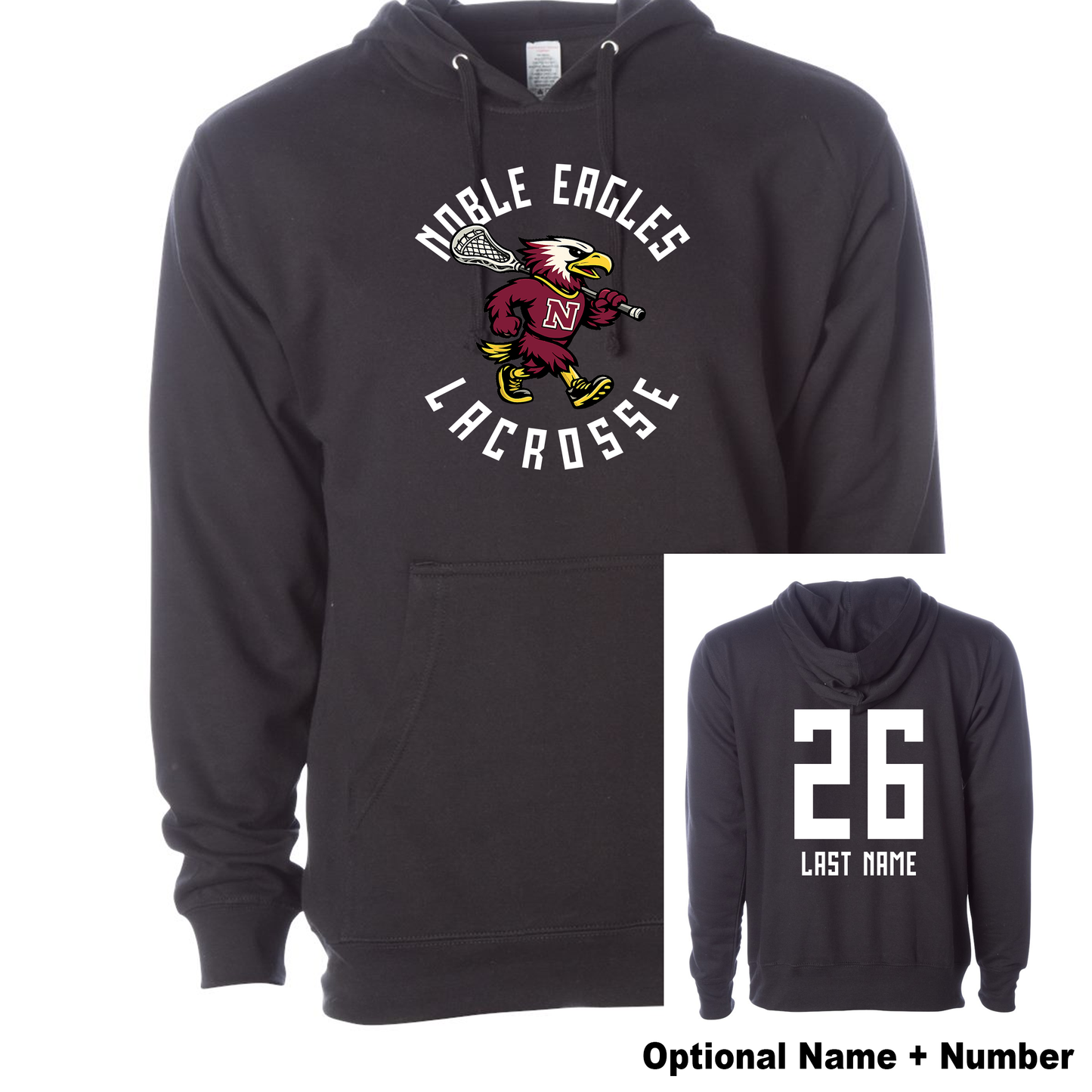 Noble Lacrosse Heavyweight Hoodie