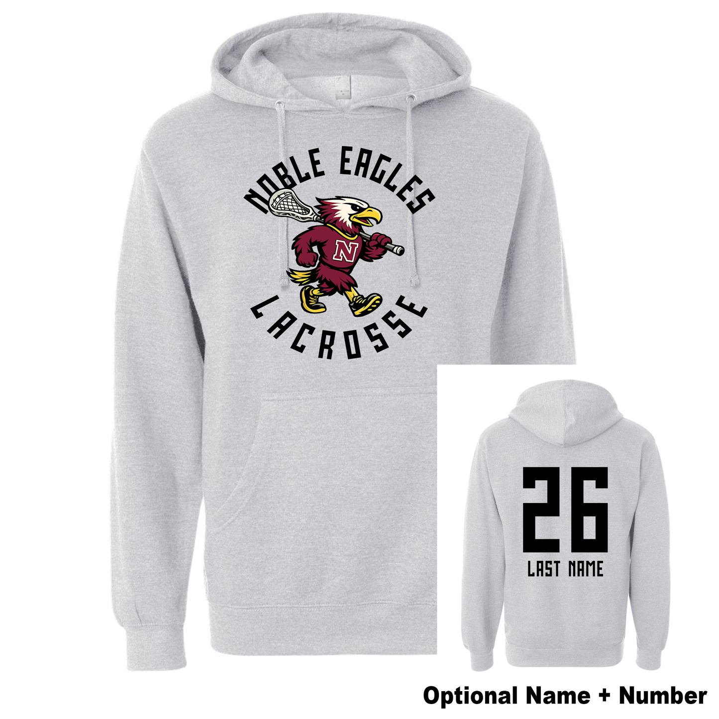 Noble Lacrosse Heavyweight Hoodie