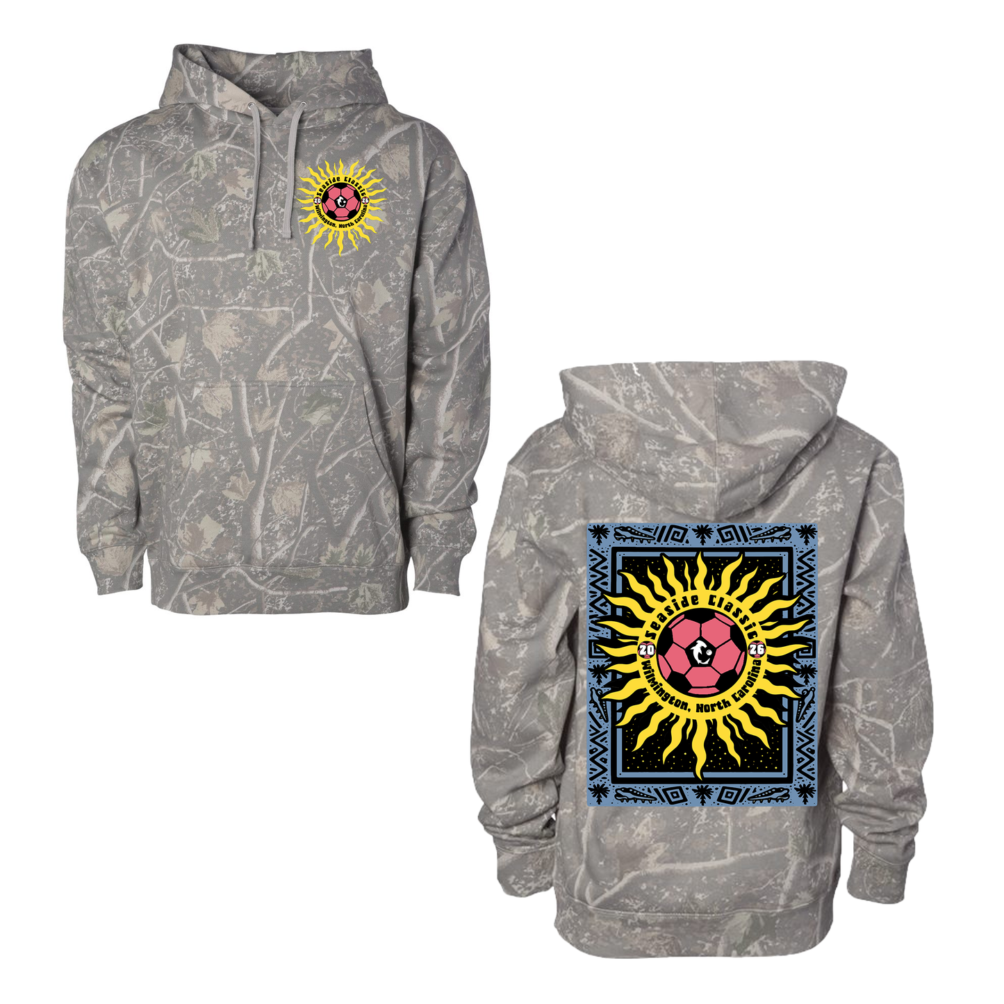 Seaside Classic 2026 Stamp Camo Hoodie