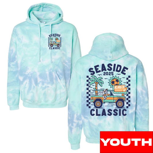 Seaside Classic 2025 Tie Dye Bronco Hoodie - Unisex Youth