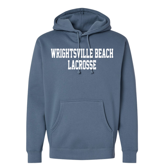 Wrightsville Beach Vikings Lacrosse Heavyweight Hoodie All Sizes